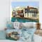 Designart - Old Houses On The Island of Mykonos Greece - Nautical & Coastal Canvas Wall Art Print